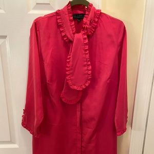 Eloquii Pink BowTie Dress